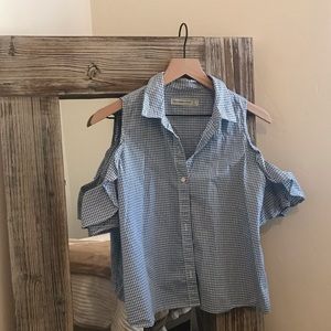 Abercrombie & Fitch Plaid Top
